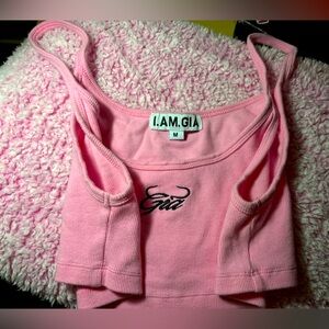 I.AM.GIA Pink Tank Top
